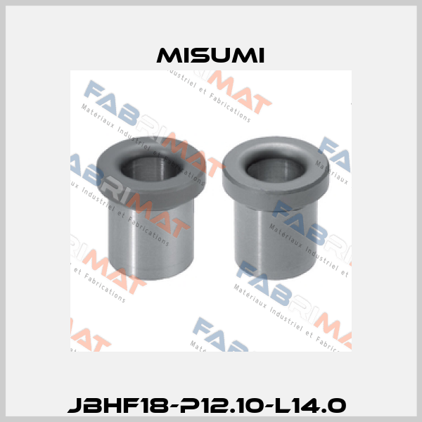 JBHF18-P12.10-L14.0  Misumi