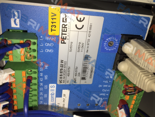 11KW 400V VC-II-S-575-W Peter Electronic