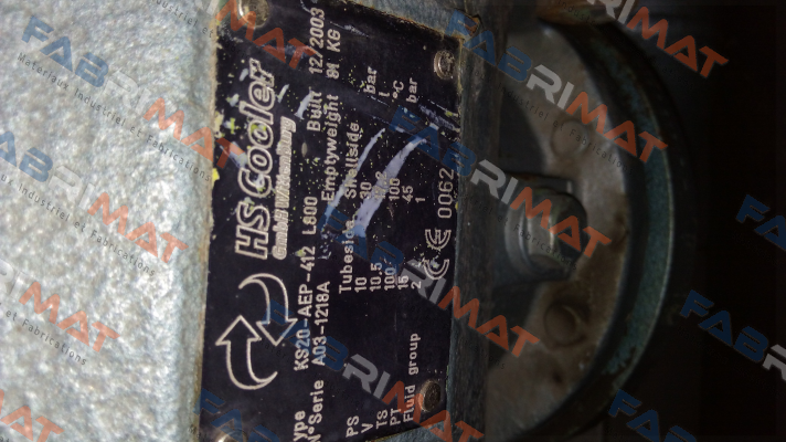 KL20-A-011  (Vorlage DN 100)  HS Cooler