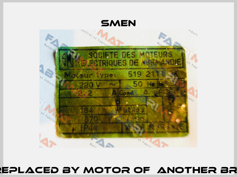 519 2111 obsolete, replaced by motor of  another brand RPM, E002500  Smen