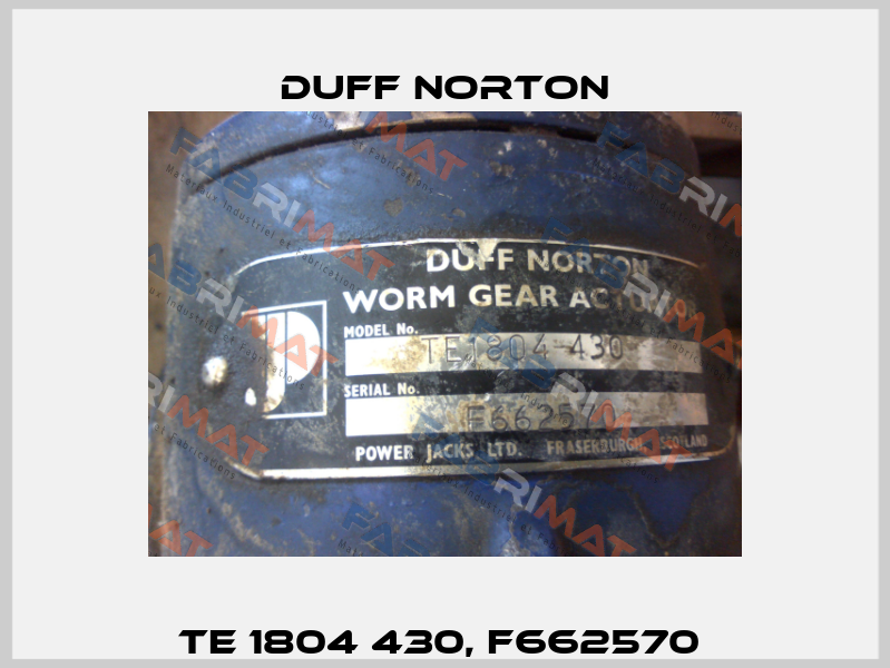  TE 1804 430, F662570   Duff Norton