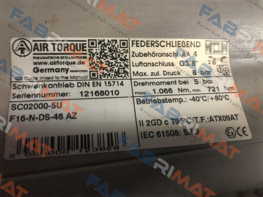 ES4G02000U  Air Torque
