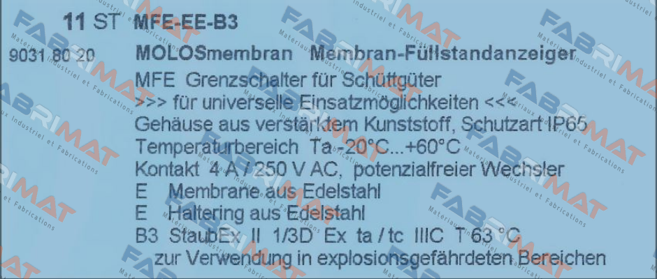 MFE-EE-B3 Mollet