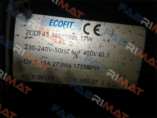 2GDF45 146 180L 17W Ecofit