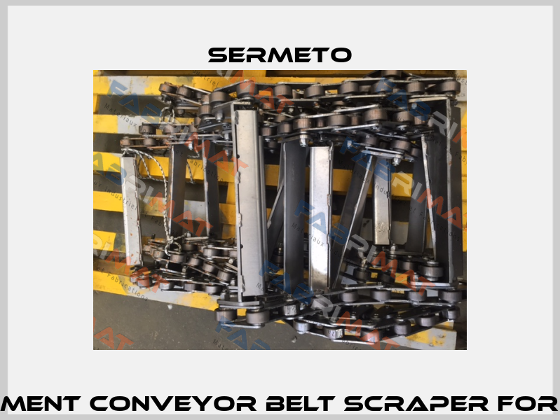 Replacement conveyor belt scraper for J4897-01 Sermeto