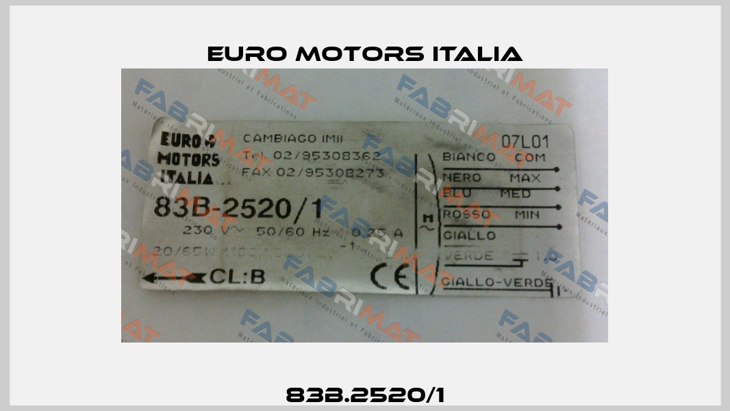 83B.2520/1 Euro Motors Italia
