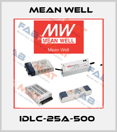 IDLC-25A-500  Mean Well