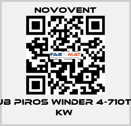 AXITUB PIROS WINDER 4-710T-6 2.2 KW  Novovent
