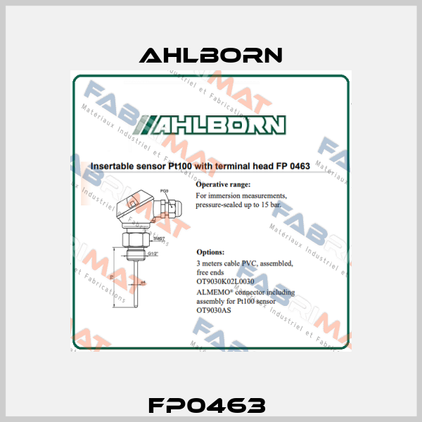 FP0463  Ahlborn