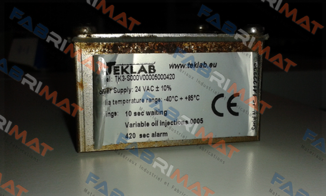 TK3-S000V00005000420 old code, new code TK3P-000AC00-09 Teklab