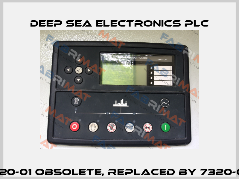 7320-01 obsolete, replaced by 7320-03  DEEP SEA ELECTRONICS PLC