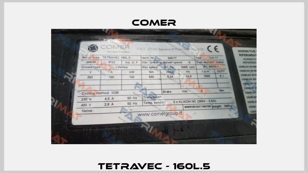 TETRAVEC - 160L.5 Comer