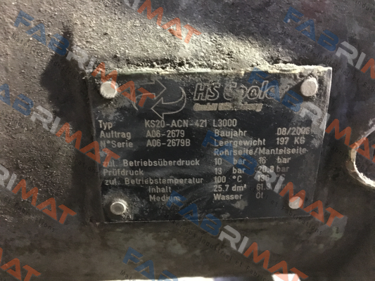 KS20-ACN-421 L3000 HS Cooler