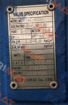 REPAIR KIT(YAC-31281-40K 50A용)  Proval