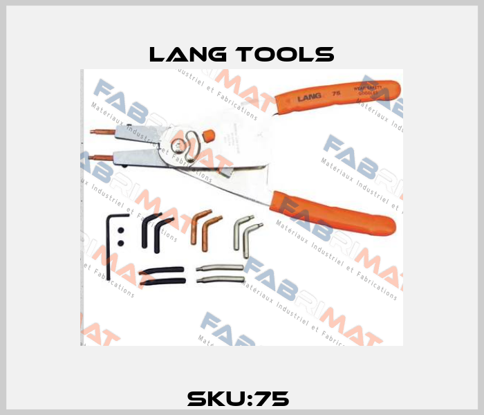 SKU:75  Lang Tools