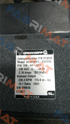 930-64-9050  OEM Groschopp