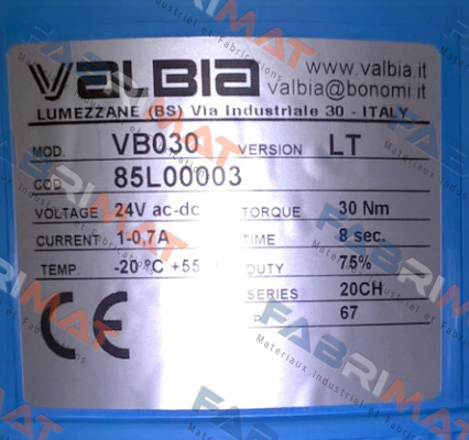 85L00003 / VB3024 Valbia