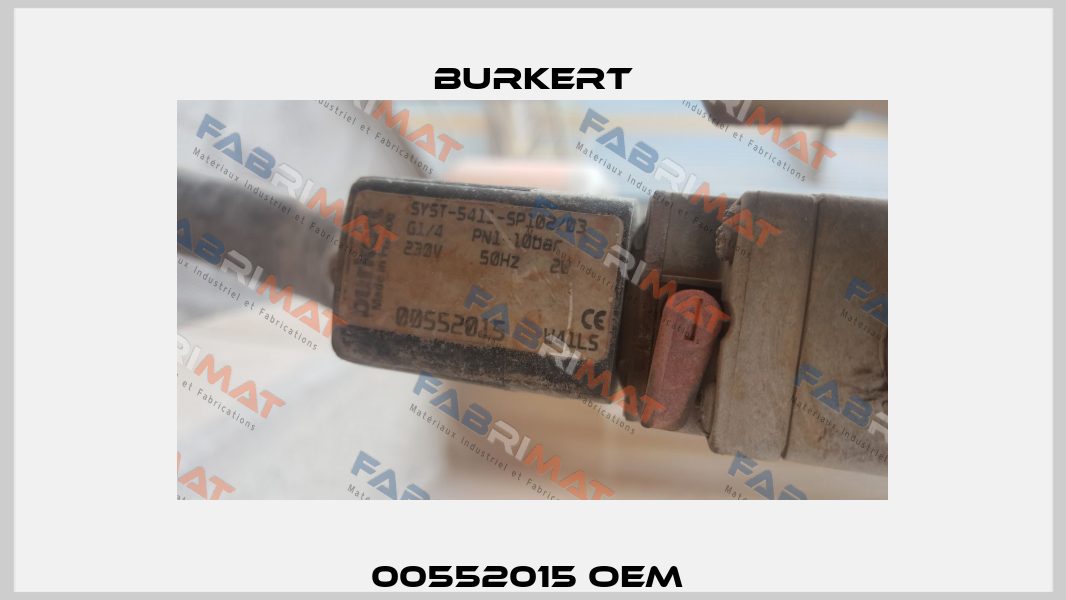 00552015 OEM  Burkert