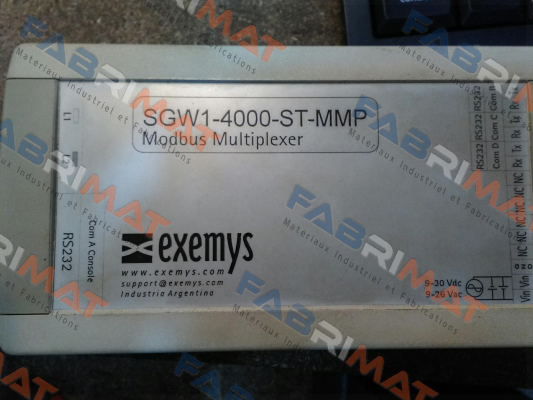 SGW1-4000-ST-MMP OLD, REPLACED BY SGW1-4B0-00-IA3-MMP  EXEMYS