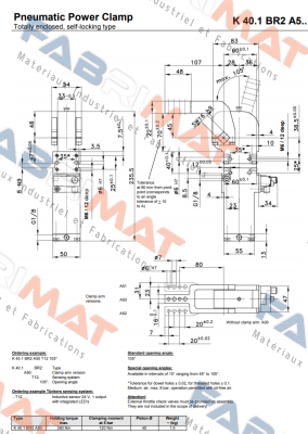 K 40.1 BR2 A50 T12   Tünkers