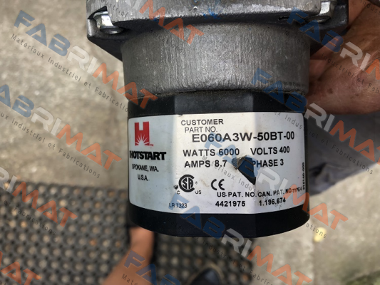 E060A3W-50BT-00 Hotstart