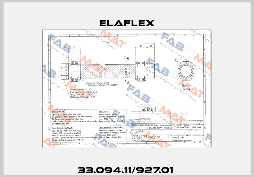 33.094.11/927.01  Elaflex