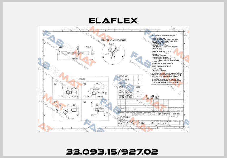 33.093.15/927.02  Elaflex