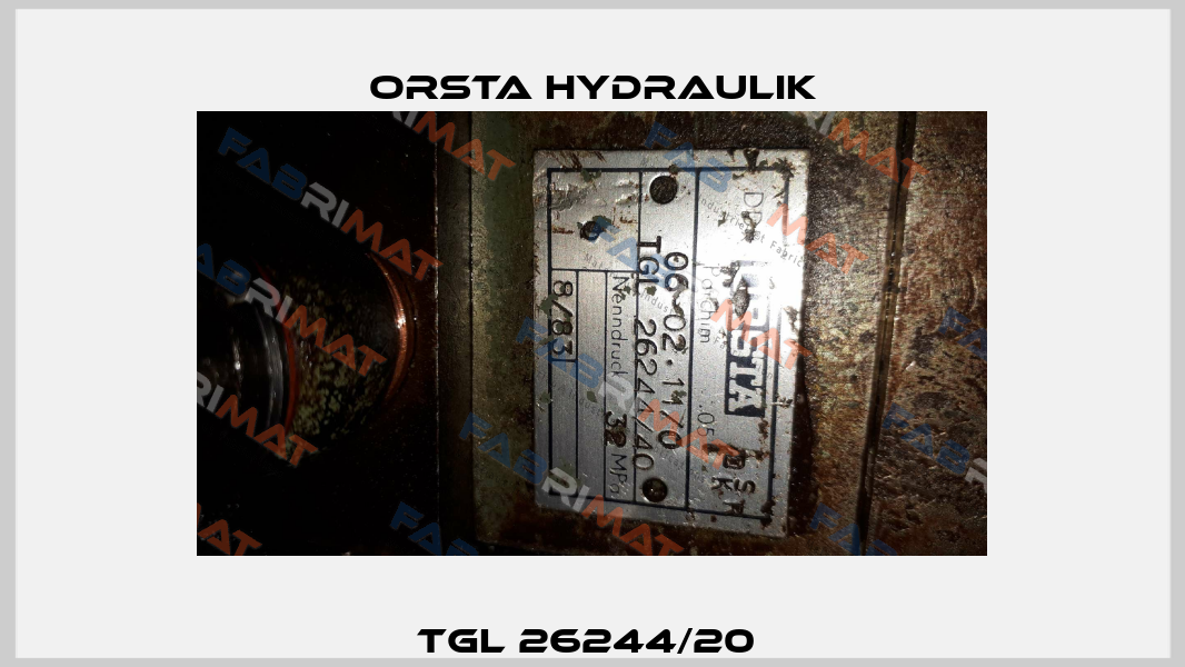TGL 26244/20  Orsta Hydraulik
