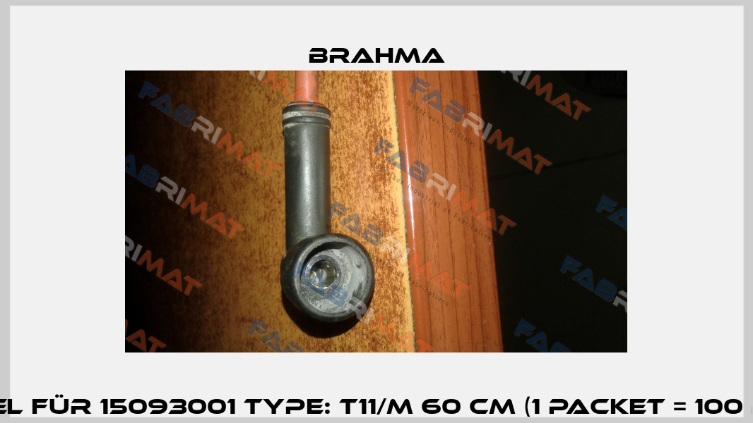 Kabel für 15093001 Type: T11/m 60 cm (1 packet = 100 pcs)  Brahma