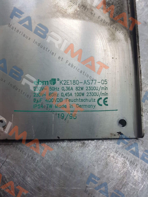 K2E180-АS77-05 - OEM EBM Papst