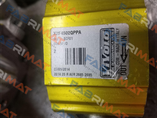 Type X2F4502QPPA Vivoil Oleodinamica Vivolo