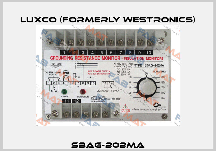 SBAG-202MA Luxco (formerly Westronics)