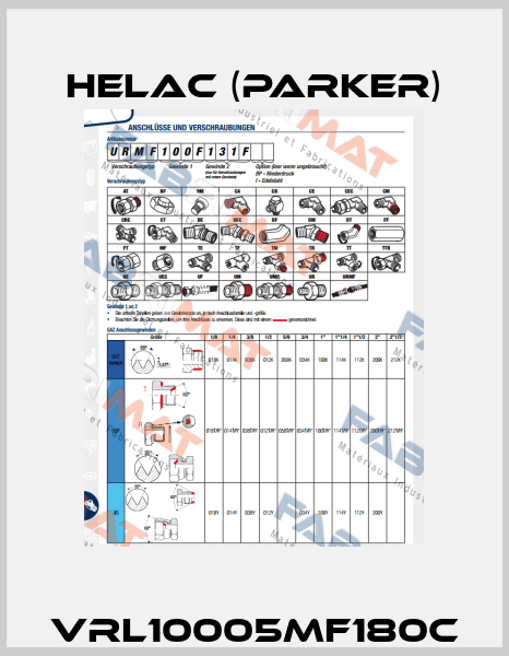 VRL10005MF180C Helac (Parker)