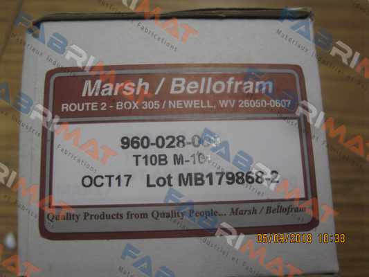 960-028-000 Bellofram