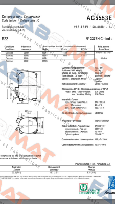 3AR3-10T obsolete, replacement RVA7AB3D Tecumseh