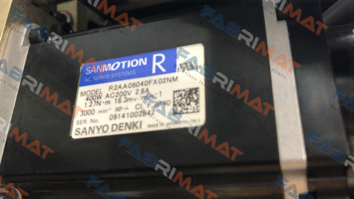 R2AA06040FX02NM OEM Sanyo Denki