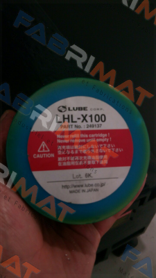 249137 Type LHL-X100-7 Lube