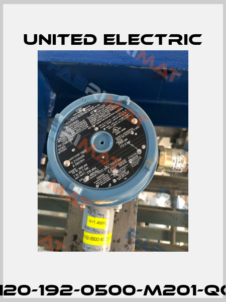 J120-192-0500-M201-QC1 United Electric