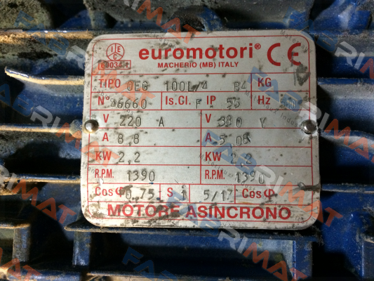 Type FA 100 LA Euromotori
