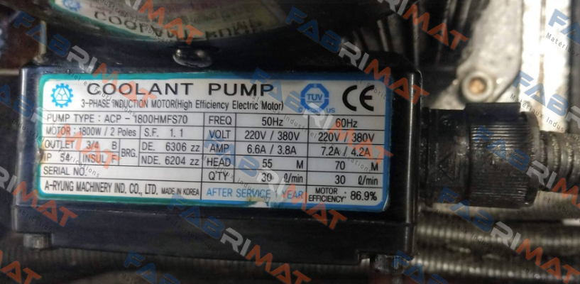 ACP-1800HMFS70 A-Ryung