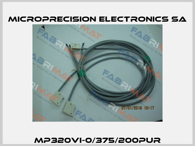 MP320VI-0/375/200PUR Microprecision Electronics SA