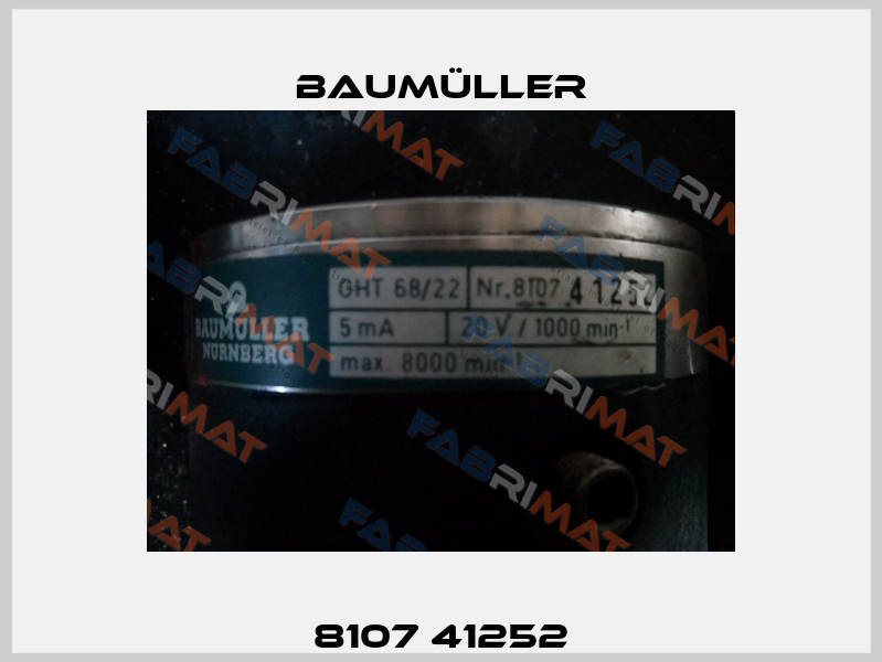 8107 41252 Baumüller