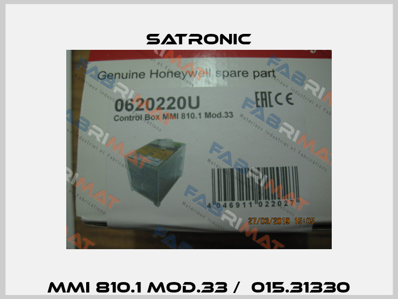 MMI 810.1 Mod.33 /  015.31330 Satronic