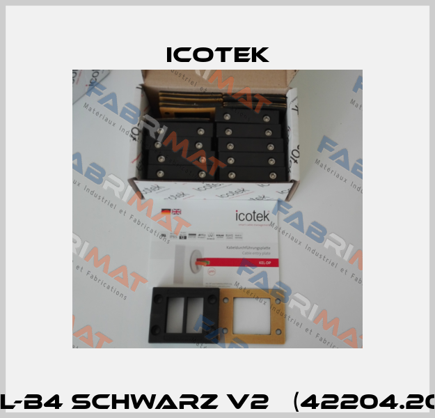 KEL-B4 schwarz V2А (42204.200) Icotek
