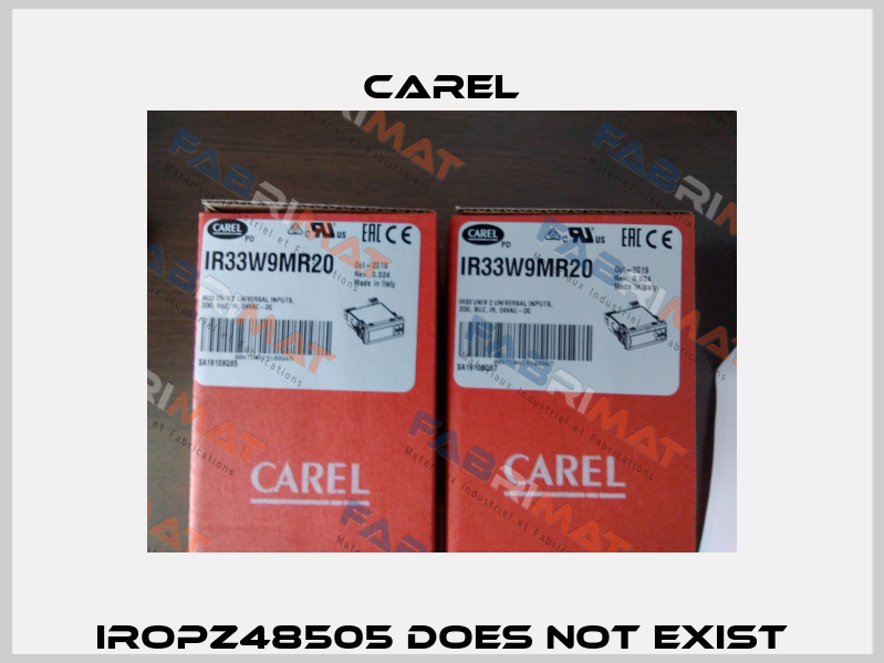 IROPZ48505 does not exist Carel