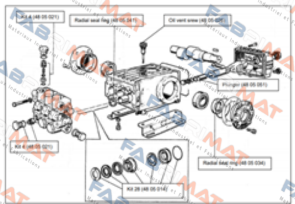 KIT 28 (34.0028.01) Interpump