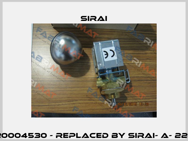 SIRAI-A-225/7-N  20004530 - replaced by SIRAI- A- 225/10-N, 20004822  Sirai