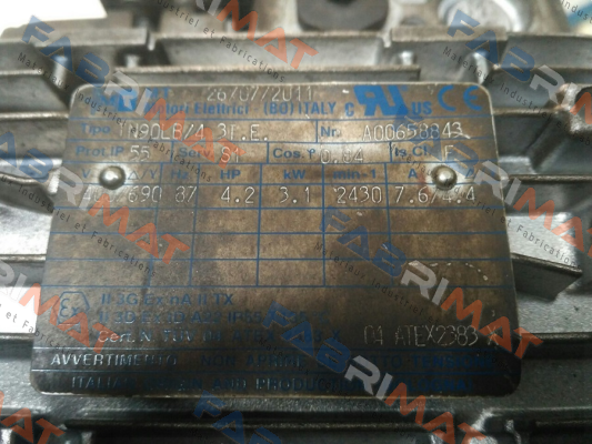 TN 90 LB/4 3T E Motori Elettrici