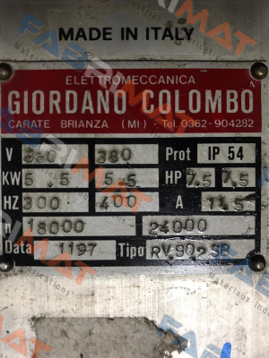 0607198 GIORDANO COLOMBO