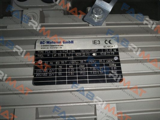 FCA 100 La-4 / PHE B5 AC Motoren